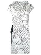 Uma Raquel Davidowicz Printed Dress - White