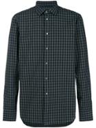 Cenere Gb Checked Long Sleeved Shirt - Green