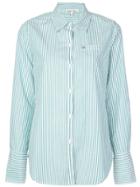 Alex Mill Lisboa Striped Shirt - Green