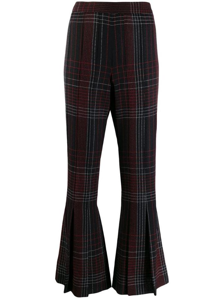 Marco De Vincenzo Flared Trousers - Black