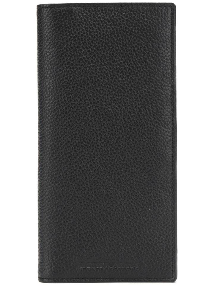 Emporio Armani Wallet With Coin Compartment - Black