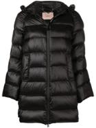 Twin-set Longline Puffer Jacket - Black