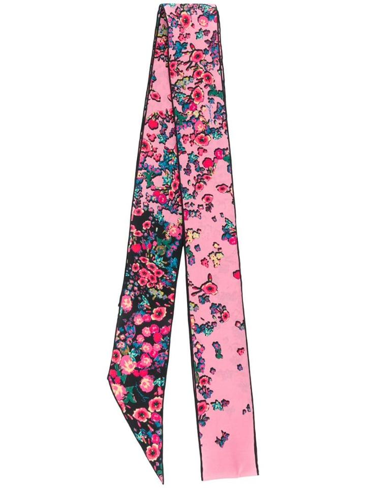 Givenchy Floral-print Neck Tie - Black