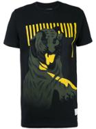 The Editor Chest Print T-shirt - Black