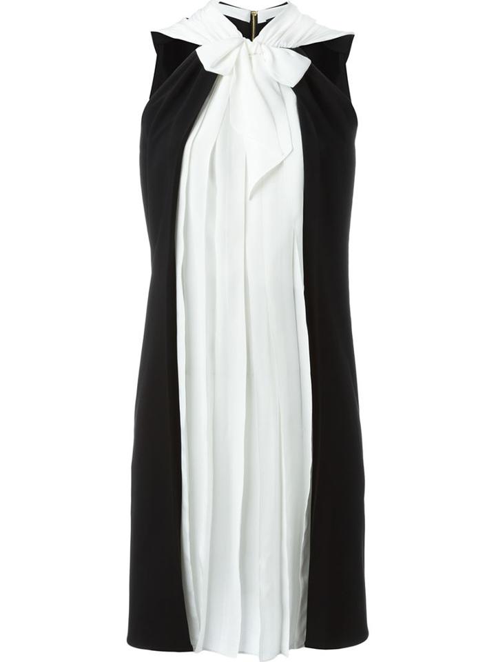 Rossella Jardini Bow Detail Pleated Dress