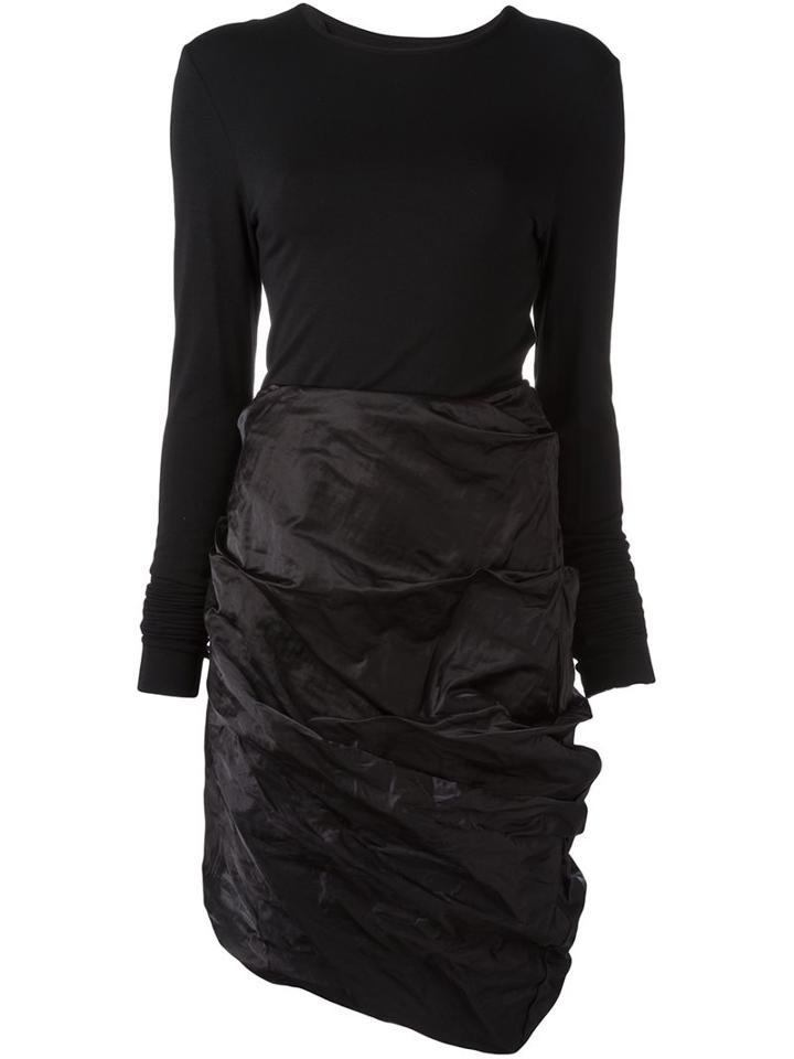 Nostra Santissima 'lainate' Dress, Women's, Size: 40, Black, Spandex/elastane/rayon/angora