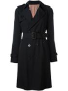 Jean Paul Gaultier Pre-owned Belted Trench Coat - Black