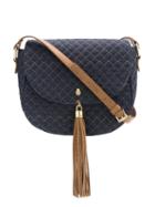 Xaa Denim Shoulder Bag, Women's, Blue, Cotton/artificial Leather