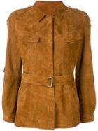 Sylvie Schimmel Belted Shirt Jacket - Brown