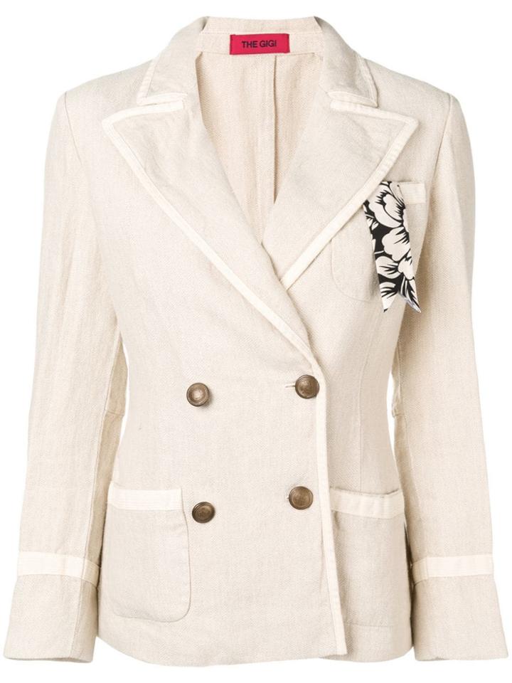 The Gigi Sandra Jacket - Neutrals