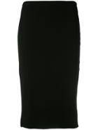 Dvf Diane Von Furstenberg Mid-length Pencil Skirt - Black