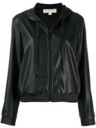 Michael Michael Kors Hooded Zipped Jacket - Black