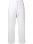 Jejia Camille Cropped Trousers - White