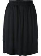 Isabel Marant Étoile 'newis' Drawstring Skirt, Women's, Size: 40, Black, Viscose