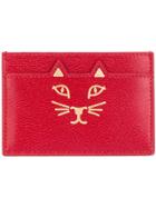 Charlotte Olympia 'feline' Card Holder - Red