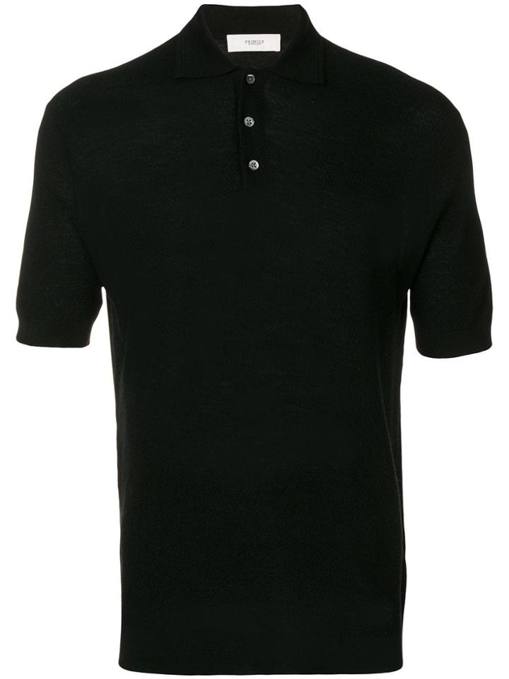 Pringle Of Scotland Slim-fit Polo Shirt - Black
