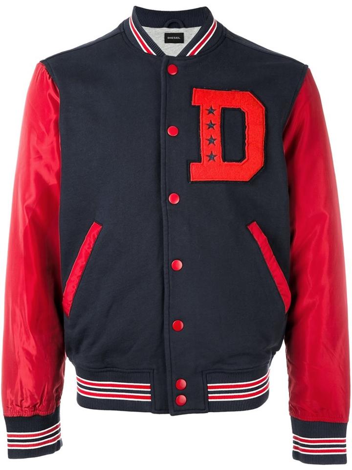 Diesel Varsity Bomber Jacket