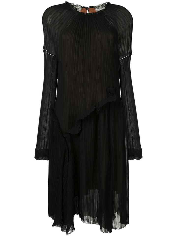 Litkovskaya Pleated Dress - Black