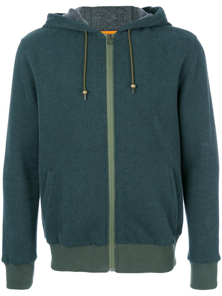 Mr & Mrs Italy - Print Badges Zip Hoodie - Men - Cotton - 50, Green, Cotton