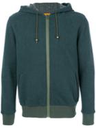 Mr & Mrs Italy - Print Badges Zip Hoodie - Men - Cotton - 50, Green, Cotton