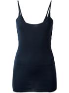 Kristensen Du Nord Fitted Tank Top, Women's, Size: 3, Blue, Cotton