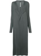 Rick Owens Long-line Cardi-coat - Grey