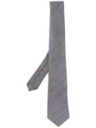 Brunello Cucinelli Striped Pattern Tie - Grey