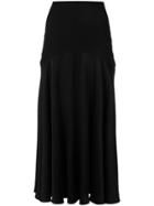 Sonia Rykiel Long Flared Skirt - Black