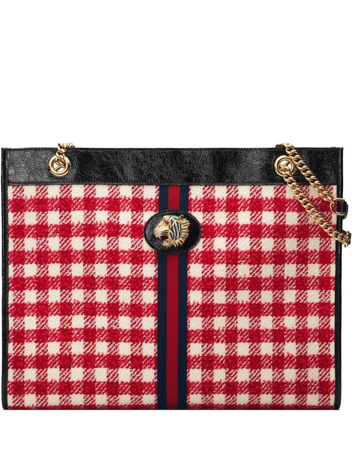 Gucci Large Borsa Rajah Tote - Red