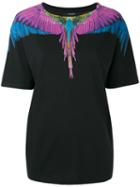 Marcelo Burlon County Of Milan - Printed T-shirt - Women - Cotton - S, Women's, Black, Cotton