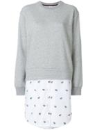 Ps By Paul Smith Combined Shirt Sweatshirt - Grey
