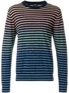 Ps By Paul Smith Striped Sweatshirt - Multicolour