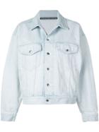 Alexander Wang Slouchy Denim Jacket - Blue