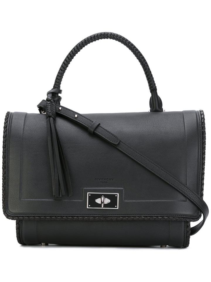Givenchy - 'shark' Bag - Women - Calf Leather - One Size, Women's, Black, Calf Leather
