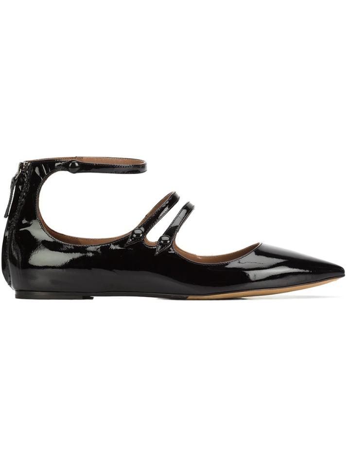 Tabitha Simmons 'luna' Ballerinas - Black