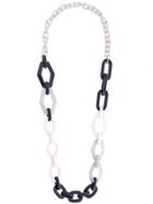 's Max Mara Chain Necklace - Blue