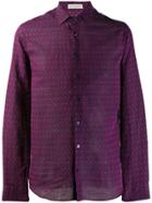 Etro Paisley-print Shirt - Purple