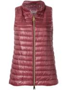 Herno Padded Gilet - Red