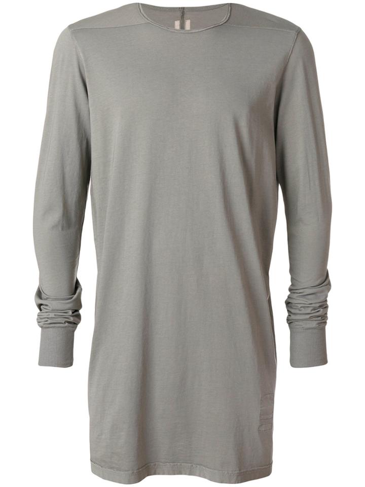 Rick Owens Drkshdw Longline Sweater - Grey