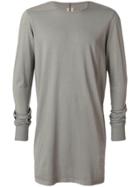 Rick Owens Drkshdw Longline Sweater - Grey