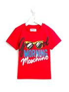 Moschino Kids Good Morning Printed T-shirt