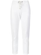 Champion Slim Fit Track Trousers - White