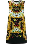 Versace Jeans Couture Butterfly Print Dress - Black