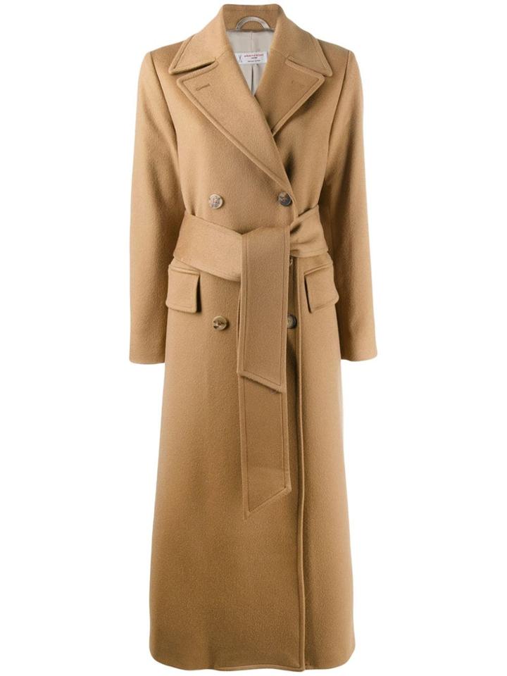 Alberto Biani Double-breasted Coat - Neutrals