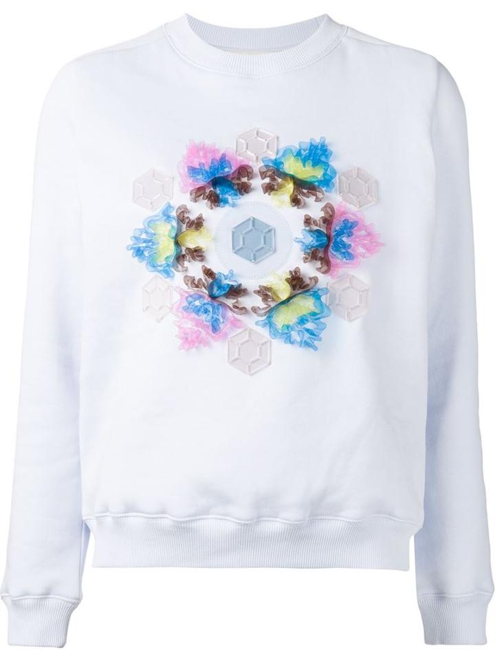 Mary Katrantzou Geometric Applique Sweatshirt