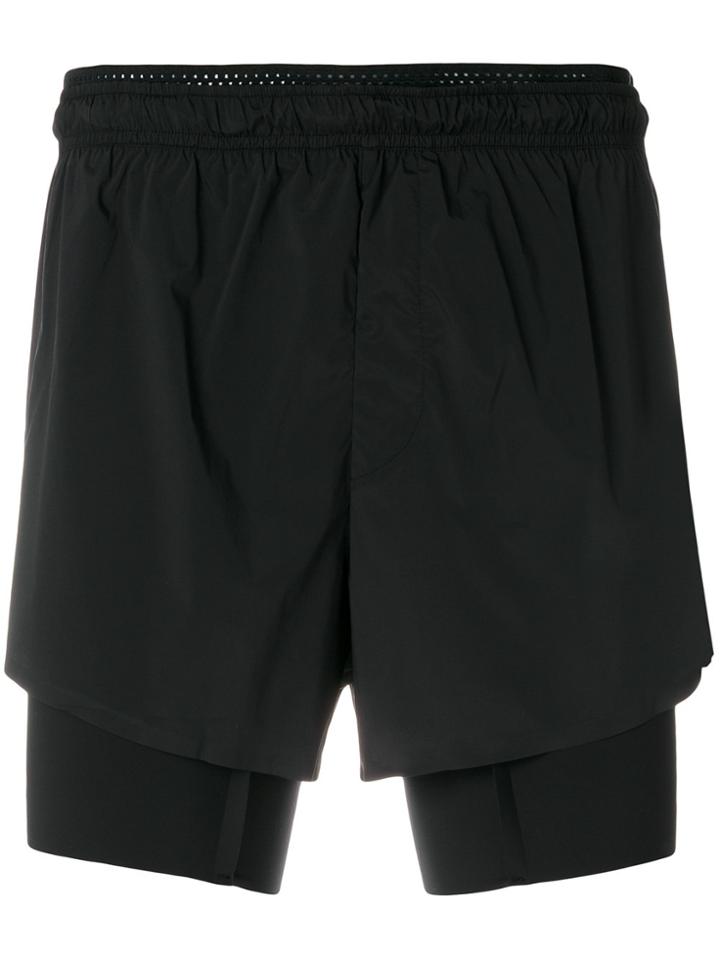 Satisfy Track Shorts - Black