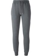 Mcq Alexander Mcqueen Swallow Track Pants, Women's, Size: L, Grey, Cotton/polyester