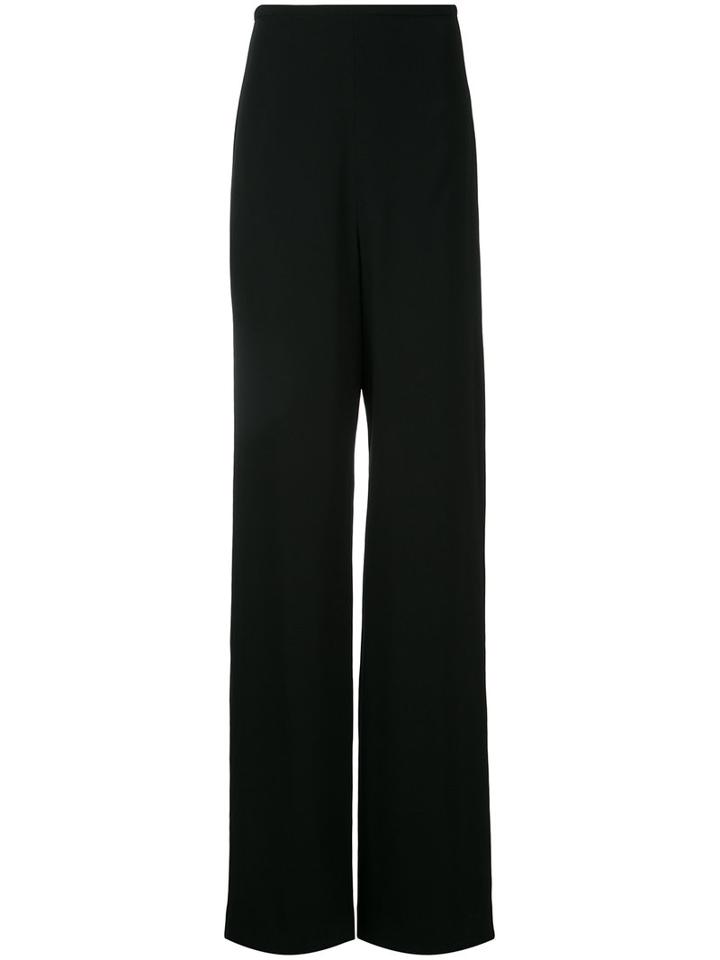 Dion Lee - Wide-leg Pants - Women - Acetate/viscose - 10, Black, Acetate/viscose