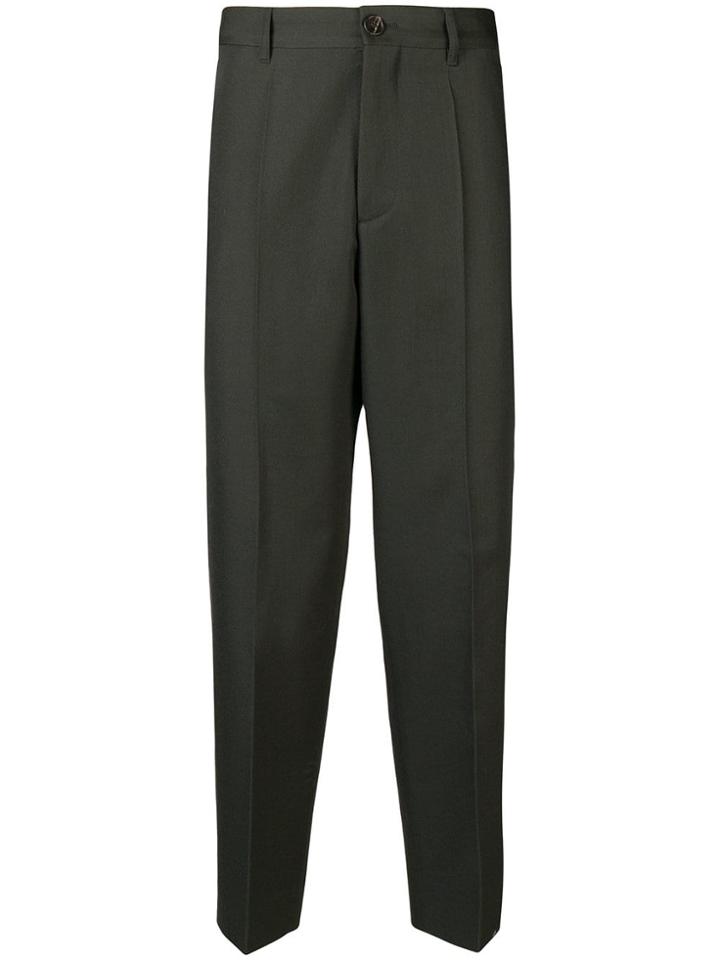 Marni Garbadine Trousers - Green