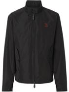 Burberry Monogram Motif Shape-memory Taffeta Jacket - Black